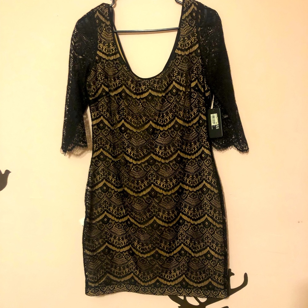 Guess black dress